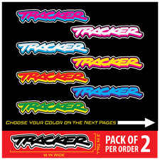 Tracker Logo Decal for Car Truck Window Geo Sticker | Set of 2 Pick your Color Adhesivo price