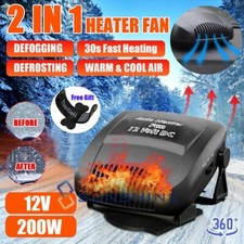 Calentador de coche 12V DC ventilador de calefacción portátil descongelador Portátil Fan price