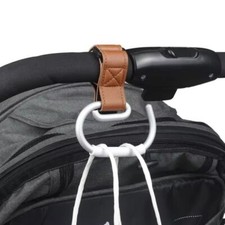 Clips de cuero PU para cochecito gancho para bolsas clips de silla de paseo de bebé ganchos para cochecito Reino Unido Strollers y Prams price