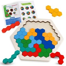 Bloques de patrón de madera Juego de rompecabezas Juguetes educativos para niños Educativos Juguete price