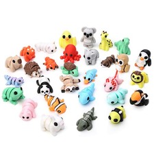 Set de minifiguras de animales impresiones en 3D, juguetes impresos en niños Educativos Juguete price