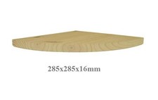 Nuevo kit de estante de esquina de madera de pino montado en la pared unidad de almacenamiento de madera natural Oficina Estante Unit price