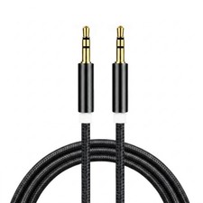 Cable de audio de 3,5 mm macho-macho estéreo sonido Hi-Fi cable trenzado de nailon para auriculares Audio Cable price