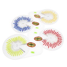 Alfileres de enlace dental postes de tornillo cónicos kits de taladros recambios enchapados cónicos 3 tamaños Drills price