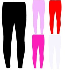 Leggings De Niñas Lisas 95% Algodón 5% Elastano Talle 2-13 Años Leggings de niña price