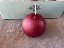 "Juego de 3 velas de bola roja PartyLite Holiday Spices 2""" Spices price