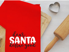 Dear Santa Divertido Plato de Navidad Té Cocina Toalla de Mano Gran Regalo Hand/ Cara Toalla price