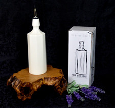 The Bright Angle Elixir Aceite de Oliva Plato Jabón Líquido Cruet Botella 24fl oz Cerámica Liquid Aceite y Olive Aceite price