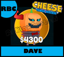 DAVE - DEFENSA TORRE QUESO BARATO - UNIDAD CTD Cheese price