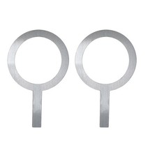 Anillo de té de leche de acero inoxidable 2 piezas para hornear taza de leche borde cubierta protectora con Milk price