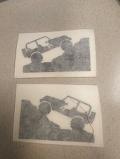easter eggs 1"x1.75" 2 total. 1 each way, great for windshields  jeep Eggs price
