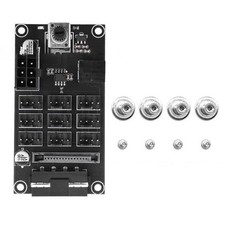 Concentrador de ventilador de 9 canales compatible con ventiladores de 4 hilos módulo controlador de ventilador PC Cases price