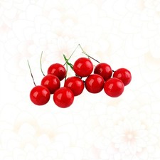 48 PIEZAS Adornos Decorativos de Jardín Frutas Artificiales Bayas Falsas Fruits price