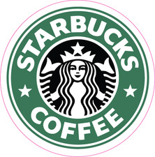 Starbucks Coffee Logo Sticker | Coffee Decal | Vinyl Laptop Water Bottle Sticker Coffee price