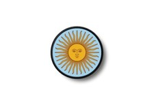 Parche Insignia Impresa Termoadhesiva Bandera Argentina Sol Insignia price