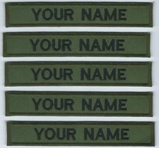 Irish Defence Forces Name tags x 5 Irish Military Name Tags Army Insignia Insignia price