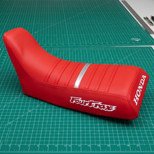 Honda ATC 200X Seat Cover For 1983 To 1985 Models Red Vinyl Seat Cover Agua price
