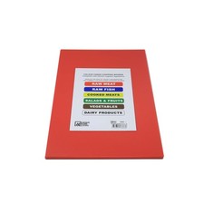 Tabla de cortar de cocina profesional de plástico PE roja para carne cruda Red Meat price