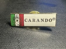 Carando Deli Carnes Solapa Pin Botón Insignia💥RARO💥Bandera Italiana Italia Deli Meats price