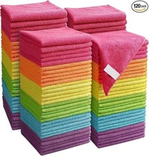Paquete de 120 paños de limpieza suministros de limpieza de microfibra altamente Limpieza Suministros price