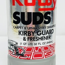 Protector y ambientador champú para alfombras y tapicería Kirby Suds 32 oz 1 qt sin jabón Nuevo de Lote Antiguo Carpet Champú price