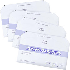 Paquete de 4 1000 piezas Fundas desechables asiento inodoro de papel desechable Inodoro Papel price