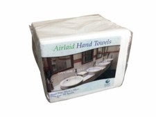 Pack de 50 toallas de mano de papel desechables Airlaid de papel blanco de lujo 30x36 cm ***** Papel Towels price