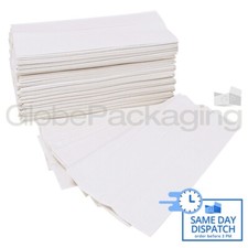 480 x TOALLAS DE MANO DE PAPEL PLEGABLES EN C BLANCAS DE 2 CAPAS MÚLTIPLES PLIEGUES Papel Towels price