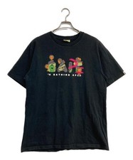 Camiseta BAPE by A Bathing Ape con estampado de cebo negra XL de algodón para hombre Tirantes Tops/ Camisetas Interiores de hombre price