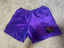 Pantalones Cortos Hombre Vintage 90’s Estilo Surf Púrpura Talla S Shorts de hombre price