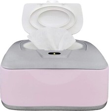 Calentador, dispensador soporte y estuche de toallitas hombredas para bebés.nuevo. Húmedas Toallitas price