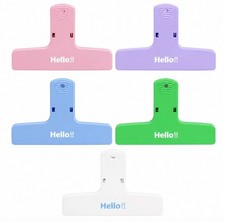 Paquete de 5 clips magnéticos para bolsas clips para virutas de refrigerador sello hermético para almacenamiento de alimentos Refrigerator Bolsos price