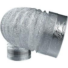Manguera de escape de alta temperatura de papel de aluminio 1 5M tubo telescópico extensible Aluminum Foil price