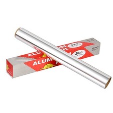 Práctico rollo de papel de aluminio de 30 cm x 20 m adecuado para diversos usos culinarios Aluminum Foil price