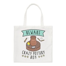Beware Crazy Cerámica Niño Estándar Bolsa Divertido Potter Horno Olla Shopper Horno Bolso price