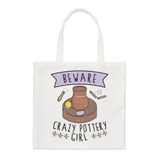 Beware Crazy Cerámica Niña Estándar Bolsa Divertido Potter Horno Olla Shopper Horno Bolso price