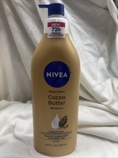 Nivea Loción Corporal de Manteca de Cacao y Suero Nutritivo Profundo, Botella Bomba 16.9 fl oz Cuerpo Lotion y Moisturizers price