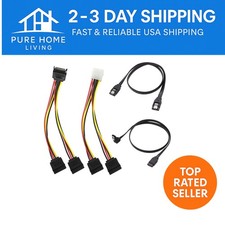 Paquete de 4 cables divisores de datos y alimentación SATA de 6,0 Gbps para una expansión óptima del almacenamiento CD y DVD Drives price