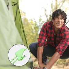 Hebilla de cuerda de triángulo luminoso de 20 piezas Hebilla de cuerda de tienda portátil Suministros de camping Tent price