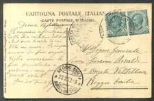 COLONIALI -GUERRA ITALO-TURCA - DERNA 15/02/1912 P. M. IV DIVISIONE TRIPOLITANIA Turca price