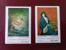SELLOS TURQUIA MNH 1970 PINTURA TURCA Turca price