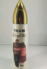 REGALOS PARA PAREJAS Termo Vaso Líquido A MI MARIDO NUEVO 12" DE ALTO Liquid y Comida Thermos price