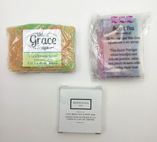Lote de 3 jabones de leche de cabra, Beekman 1802, Udder Grace hechos a mano, jabones esponja de mar Soaps price