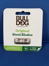 Bulldog Hombres Cuidado de la Piel y Cuidado de Afeitar Originales Repuestos para Hombres, 4... Razors y Refills price