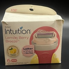 Maquinillas de afeitar Schick Intuition Refill X4 Lemon Berry Breeze para mujer Maquinilla de afeitar Intuition Razors y Refills price