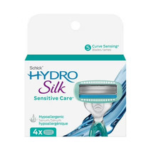 Cartucho de afeitar hipoalergénico Schick Hydro Silk Sensitive Care recargas, cantidad 4 Razors y Refills price