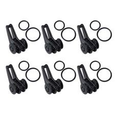 Juego de 6 Señuelos de Soporte para Caña de Pescar Negra Fácil de Asegurar Señuelos Plantilla qi Fishing Rod (Jig) price