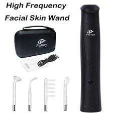 Varita facial portátil de alta frecuencia 4 en 1 - Dispositivo de varita para piel facial en el hogar Pelo Removal y Reduction price