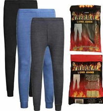 Hombre Térmico Largo Johns Parte Inferior Cálida Ropa Interior Térmica Pantalón Capa Base S-XXL Thermal Ropa Interior price