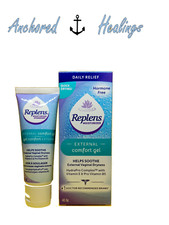 Replens External Comfort Gel Vaginal Personal Lubricant Quick Dry Vitamin E 80mL Lubricant Gel price